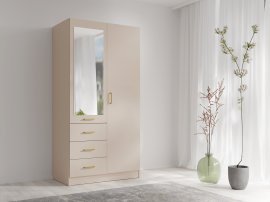 Garderobenschrank Konso 15 – 100 cm – Beige