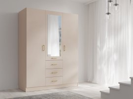 Kleiderschrank Konso 19 – 150 cm – beige