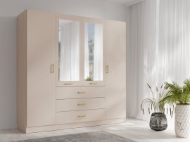 Garderobenschrank Konso 20 - 200 cm - Beige