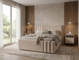Bett Jukon 81 mit Bettkasten und Liftfunktion sowie LED-Beleuchtung – 160x200 cm
