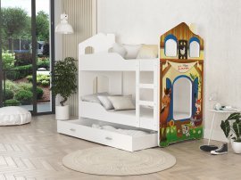 Kojenbett Dominik Domek N 1608 - 80x160 cm (5 Farben)