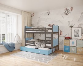 Etagenbett Max MDF - 80x160 cm