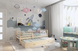 Bett mit zusätzlichem Bett Jacek P2 - 90x200 cm