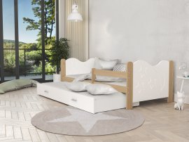Bett Mikolaj P2 mit Zusatzliegefläche – 80 × 160 cm