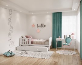 Kinderbett Tami P2 MDF – 80 x 160 cm