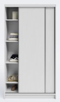 AJK Meble - Kleiderschrank mit Schiebetüren Denver – 120 cm