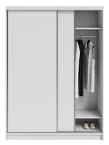 AJK Meble - Kleiderschrank mit Schiebetüren Denver – 160 cm