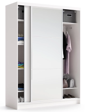 Kleiderschrank Denver mit Schiebetüren und Spiegel – 160 cm