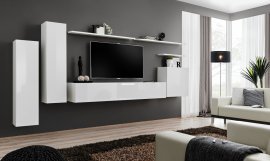 Multimedia TV-Schrank Switch I 330 cm - weiß