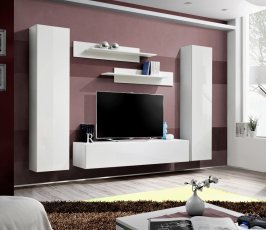 Multimedia TV-Regal FLY A1 260 cm - weiß