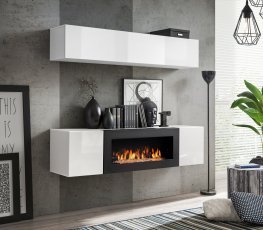 Multimedia-TV-Regal FLY N1 160 cm - weiß