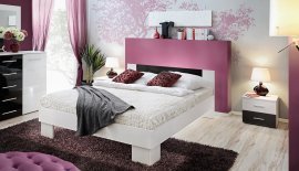 Bett Vicky 160x200 - zwei Farben