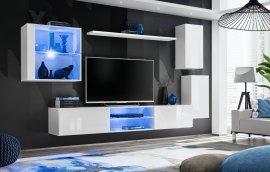 Multimedia TV Regal Switch XXIII 250 cm LED - weiß