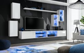 Multimedia TV Regal Switch XXV 280 cm LED - weiß