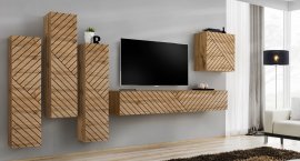 Regal für das Wohnzimmer Switch III - Eiche Wotan