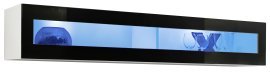 Regal FLY 51 LED - weiß/schwarz