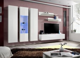 Regal für das Wohnzimmer FLY C5 - weiß