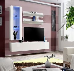 Regal für das Wohnzimmer FLY H2 - weiß
