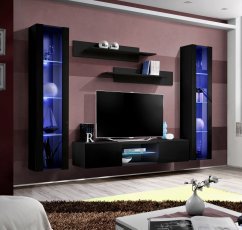 Regal für das Wohnzimmer FLY O2 - schwarz