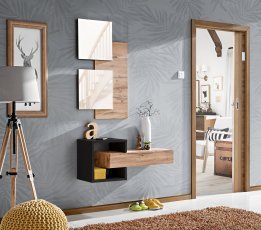 Set für den Flur Easy II - Votan/Schwarz