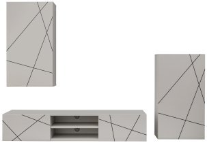 Wohnzimmer-TV-Regal Geo 2