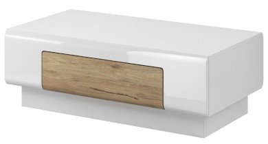 Couchtisch Toledo – Weiß/San Remo Eiche – 2494DW99