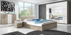 Schlafzimmer Beta – San Remo/Weiß