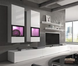 Wohnzimmer Baros – Weiß – 2497BM10