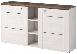 Kommode Larona klein – Sibiu Lärche/Sonoma Trüffel – 244BDZ26