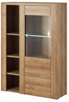 Vitrine Larona klein – Eiche Riviera – 24XCDZ44