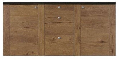 Kommode Larona groß – Eiche Lefkas/Touchwood – 24L6DZ25