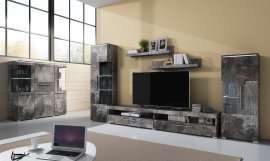 Wohnzimmer India – Schiefer