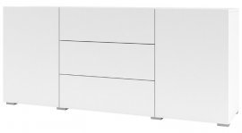 Kommode Ava – Weiß/Wotan Eiche – 249NLM26