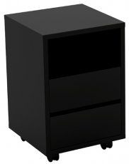 Mobile Kommode Agapi – Schwarz – 24W3LZ00