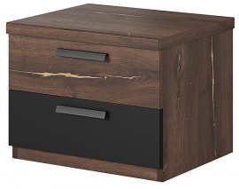 Nachttisch Sigma – Eiche Flagstaff/Kupferfaden – 24FWLI22