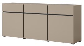 Kommode Cross – Kongo/Kongo-Schwarz – 24CWMY43