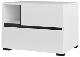 Nachttisch Cross S – Weiß – 249WMY22