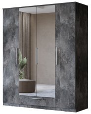 Garderobenschrank India S – Schiefer – 24B0DE20