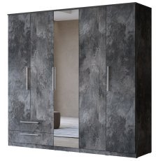 Garderobenschrank India S 2 – Schiefer – 24B0DE21