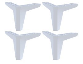 Füße für das Badezimmer-Set Laura – weiß – 3097NM80