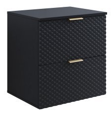 Waschtischunterschrank Laura 60 cm – Schwarz – 30W3NM47