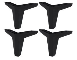 Füße für Badmöbel-Set Laura – schwarz – 30W3NM80