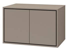 Waschtischunterschrank Irvine – Kongo-Schwarz/Kongo – 30CWNP58