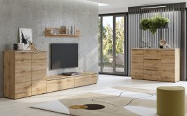 Wohnzimmer Tana – Eiche Votan