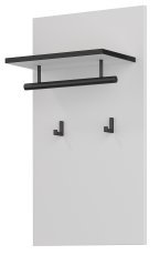 Garderobenständer Cross – Weiß / Weiß-Schwarz – 249WMY03