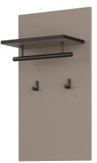 Garderobenständer Cross – Kongo/Kongo-Schwarz – 24CWMY03