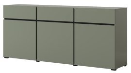 Kommode Cross – grün/grün-schwarz – 24GWMY43