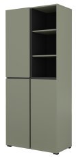 Schrank Cross – grün/grün-schwarz – 24GWMY88