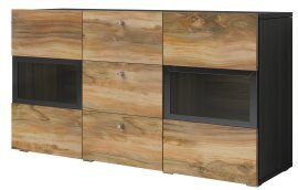 Kommode Baros – Satin Nussbaum-Touchwood – 24Z6BM26