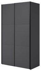 Kleiderschrank mit Schiebetüren Easy – Schwarz – 24WLNW54